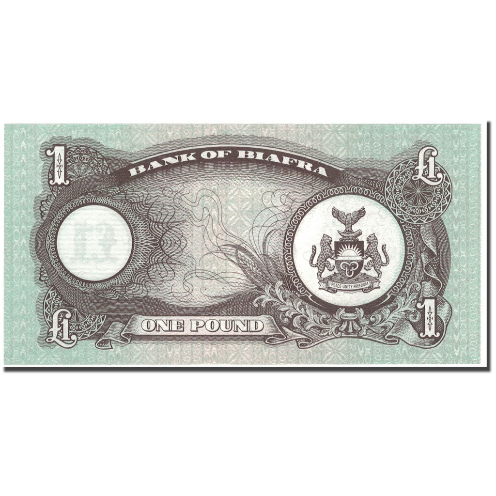 Banconote, Biafra, 1 Pound, KM:5a, FDS