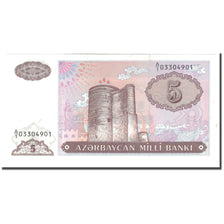 Banconote, Azerbaigian, 5 Manat, KM:15, FDS