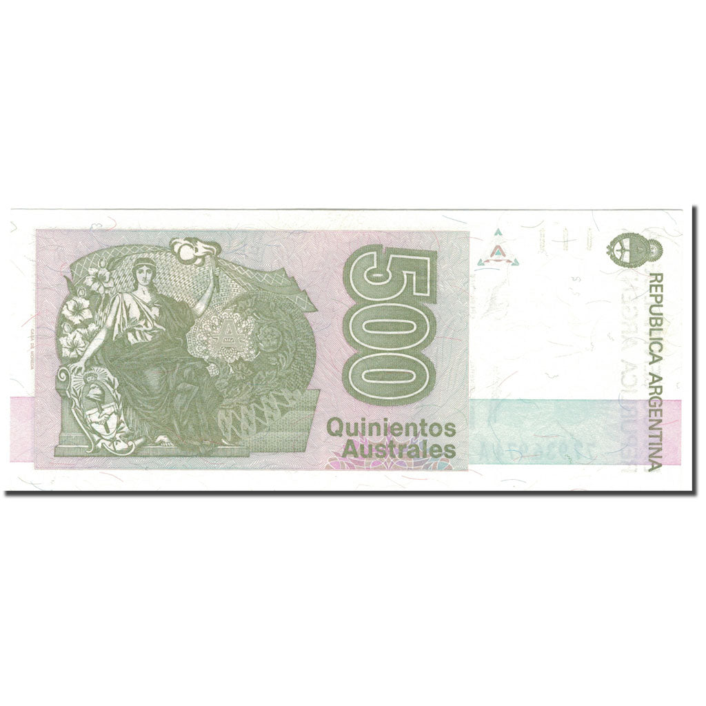 Banknote, Argentina, 500 Australes, KM:328b, UNC(65-70)