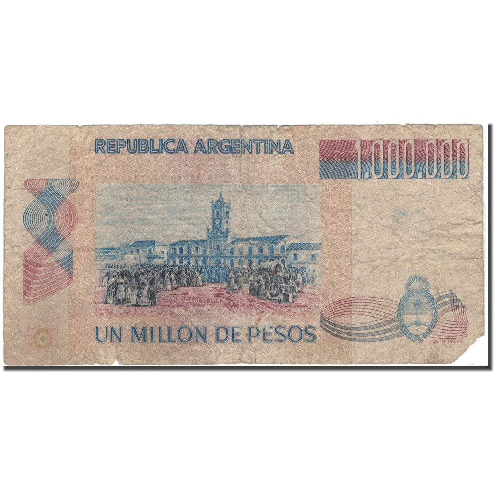 Billete, 1,000,000 Pesos, Argentina, KM:310, RC