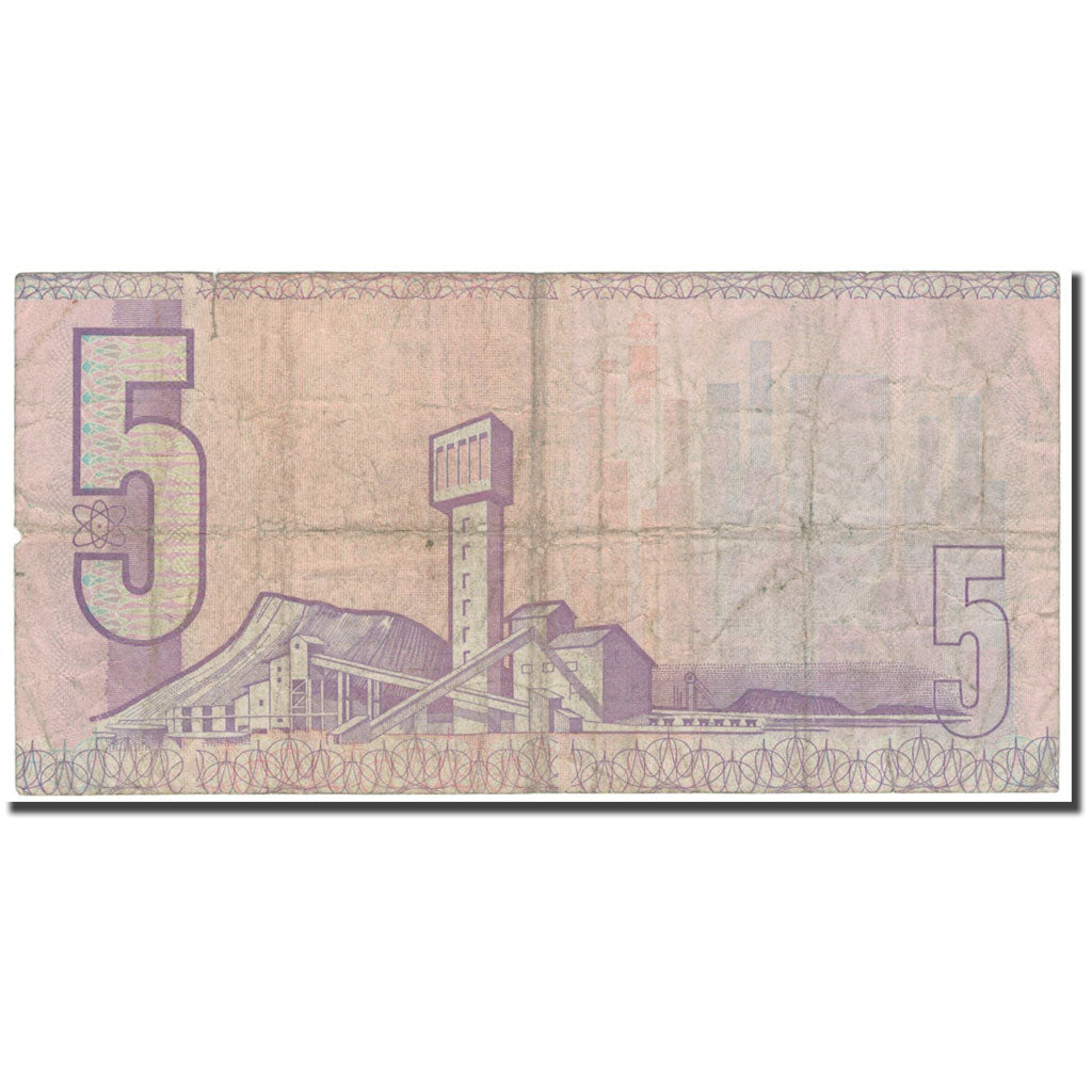 Banknote, South Africa, 5 Rand, KM:119c, VF(20-25)