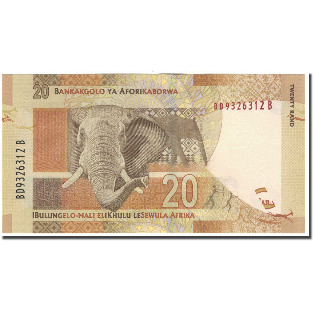 Banknote, South Africa, 20 Rand, KM:134, UNC(65-70)