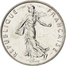 FRANCE, Semeuse, 1/2 Franc, 1994, Paris, KM #931.1, MS(65-70), Nickel, 19.5,...