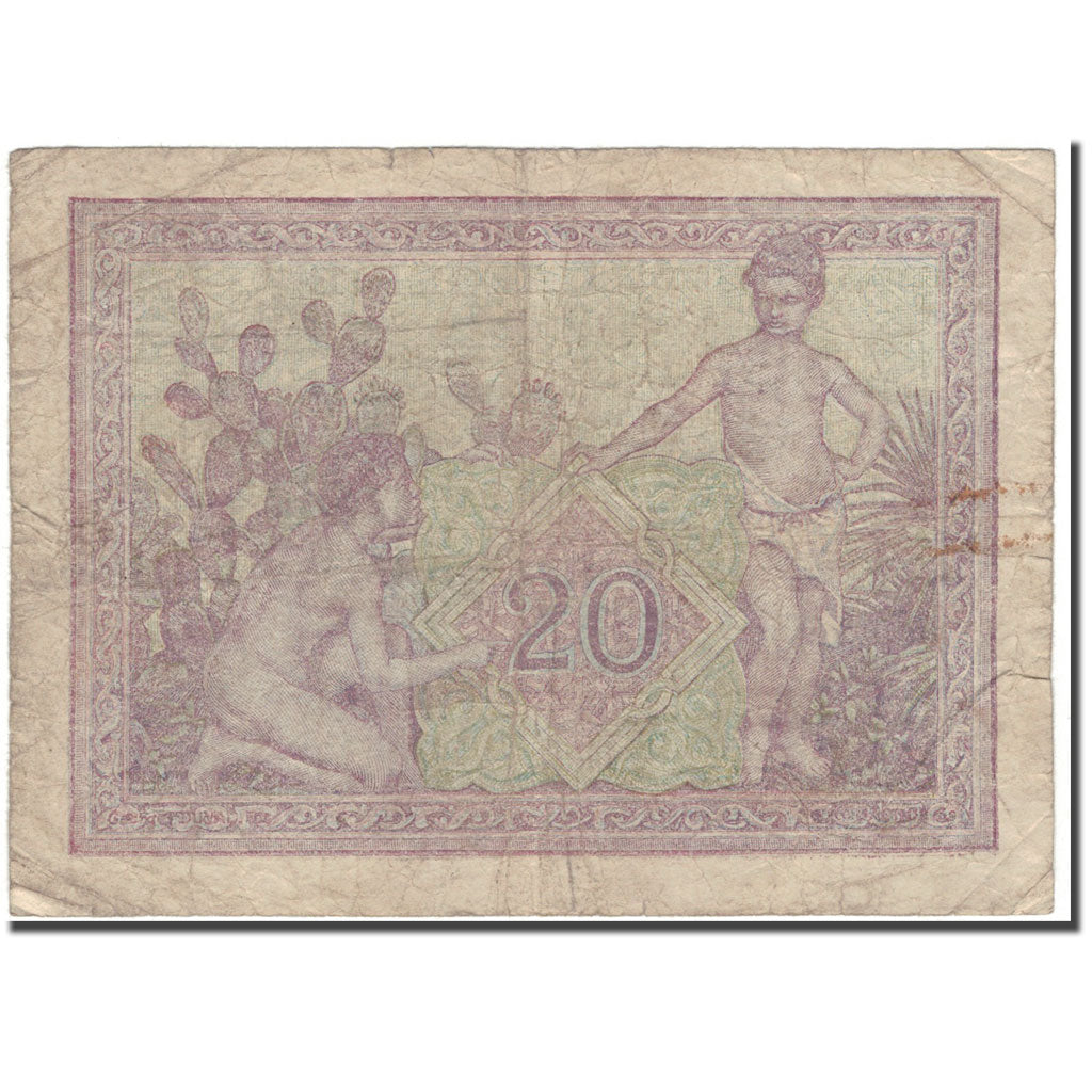 Banknote, Algeria, 20 Francs, 1944-03-09, KM:92a, VG(8-10)