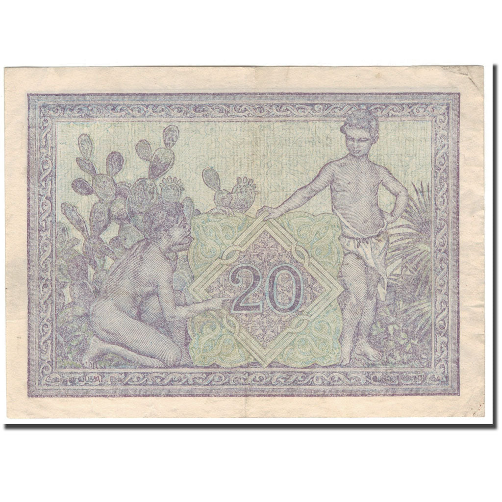 Banknote, Algeria, 20 Francs, 1944-05-19, KM:92a, EF(40-45)