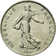 Coin, France, Semeuse, 1/2 Franc, 1997, MS(65-70), Nickel, KM:931.1, Gadoury:429
