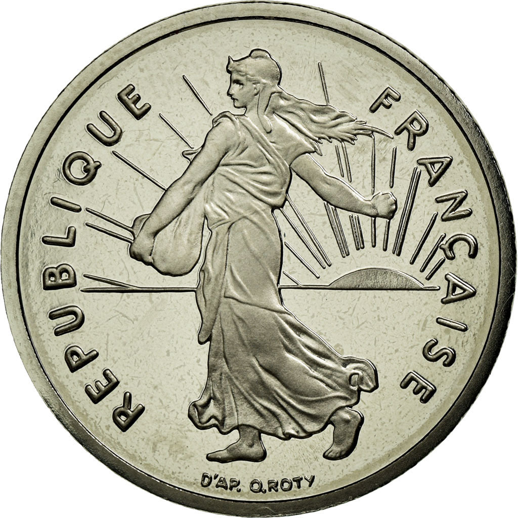 Monnaie, France, Semeuse, 1/2 Franc, 1993, FDC, Nickel, KM:931.2, Gadoury:429a