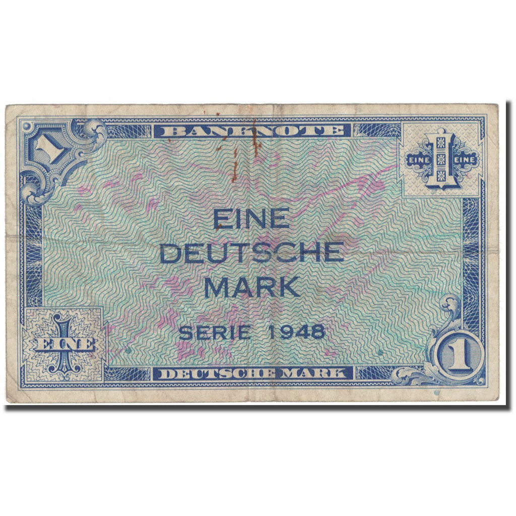 Billet, République fédérale allemande, 1 Deutsche Mark, 1948, KM:2a, TB
