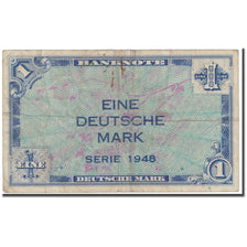 Banknote, GERMANY - FEDERAL REPUBLIC, 1 Deutsche Mark, 1948, KM:2a, VF(20-25)