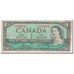 Banconote, Canada, 1 Dollar, 1954, KM:75c, MB