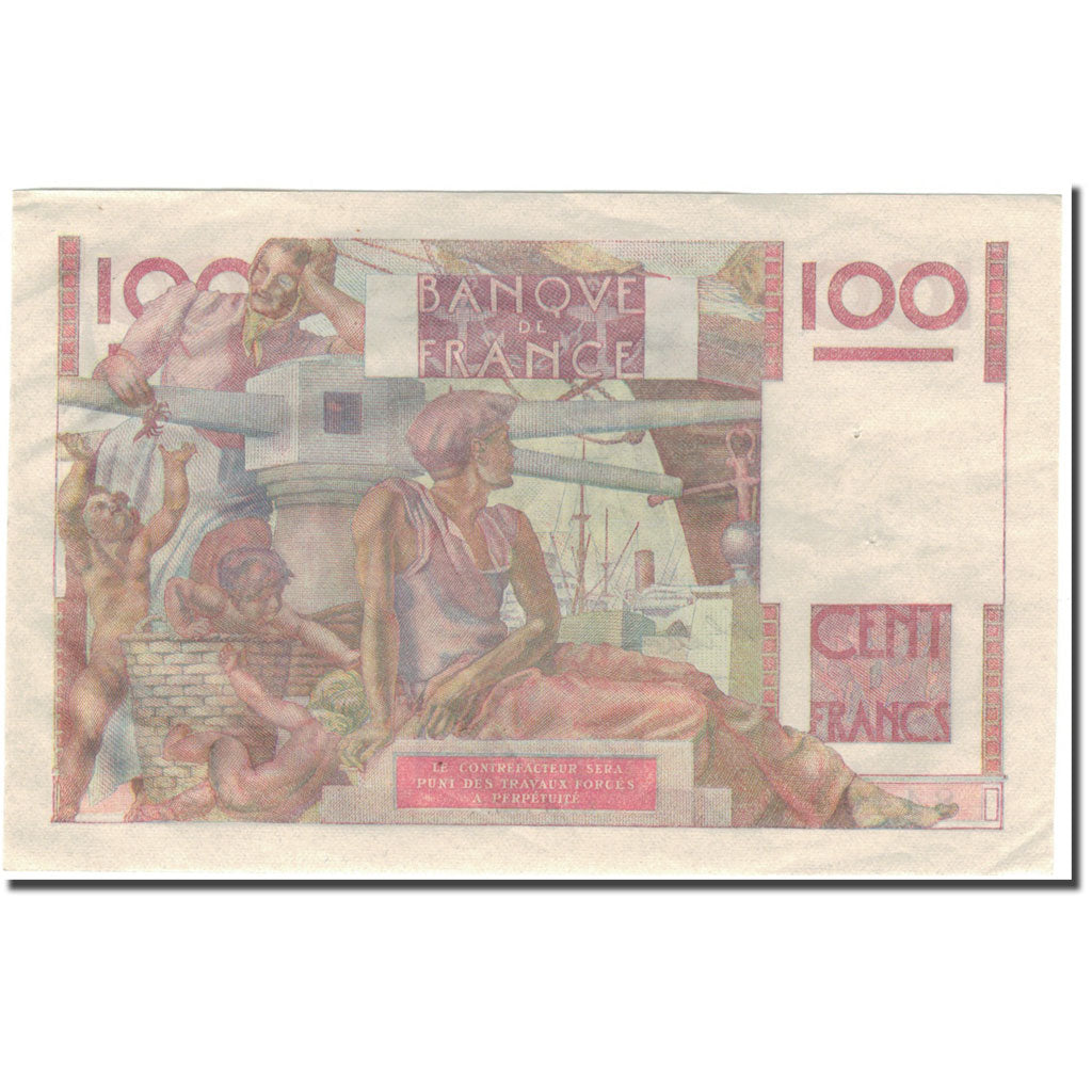 Frankrijk, 100 Francs, Jeune Paysan, 1947-07-17, SUP, Fayette:28.15, KM:128b