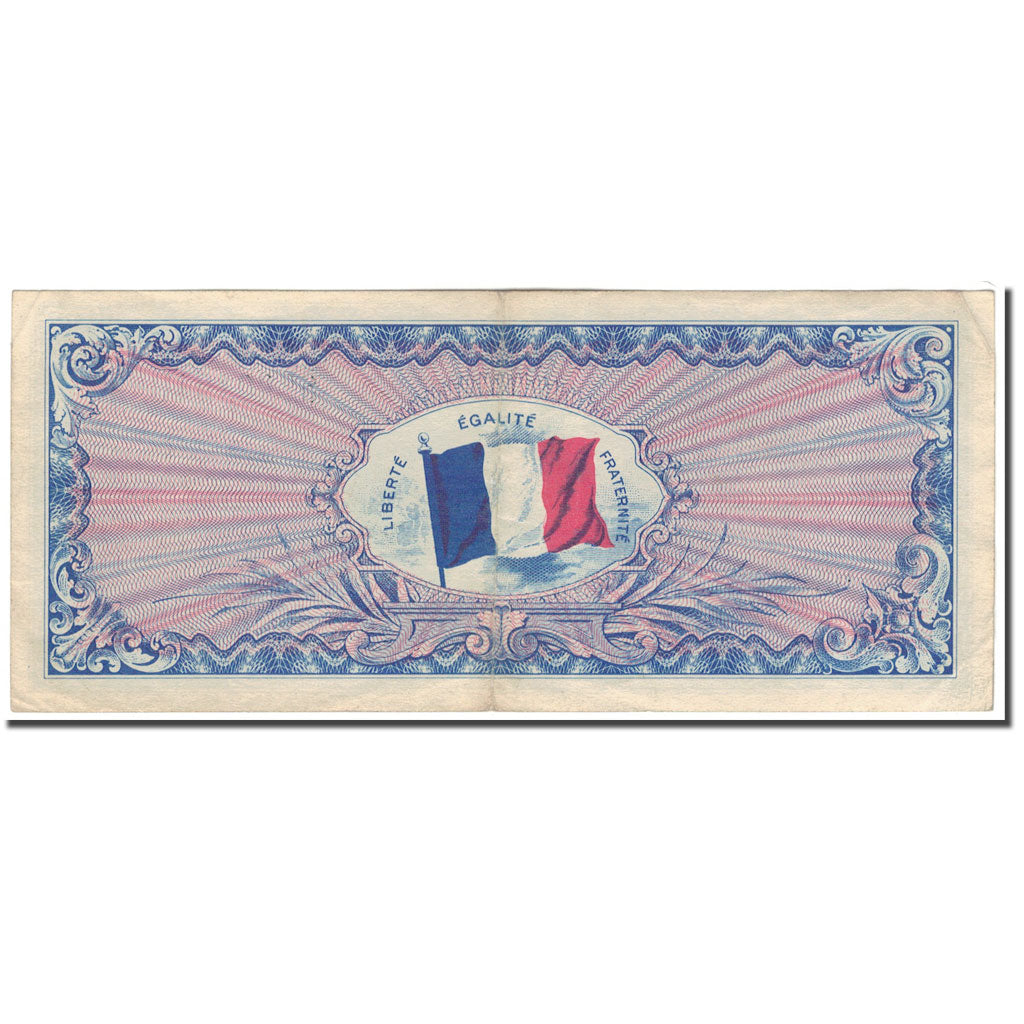 France, 100 Francs, Flag/France, 1944, VF(20-25), Fayette:VF20.01, KM:118a
