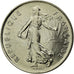 Munten, Frankrijk, Semeuse, 5 Francs, 1978, FDC, Nickel Clad Copper-Nickel