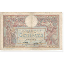 Frankreich, 100 Francs, Luc Olivier Merson, 1938-12-29, SGE+, Fayette:25.37