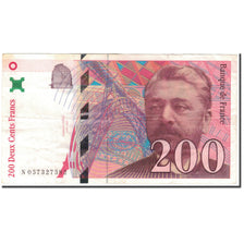 France, 200 Francs, Eiffel, 1997, VF(30-35), Fayette:75.4b, KM:159b