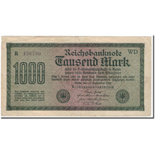 Banconote, Germania, 1000 Mark, 1922, KM:76d, BB