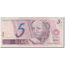 Banknote, Brazil, 5 Reais, KM:244Ae, VF(30-35)