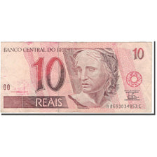 Banknote, Brazil, 10 Reais, KM:245Ab, VF(30-35)