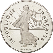 FRANCE, Semeuse, 5 Francs, 1993, Paris, KM #926a.2, MS(65-70), Nickel Clad...