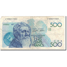 Banknote, Belgium, 500 Francs, KM:143a, VG(8-10)
