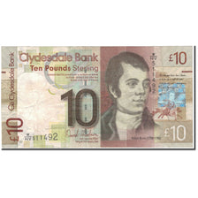 Banknot, Szkocja, 10 Pounds, 2009, KM:229J, VF(20-25)