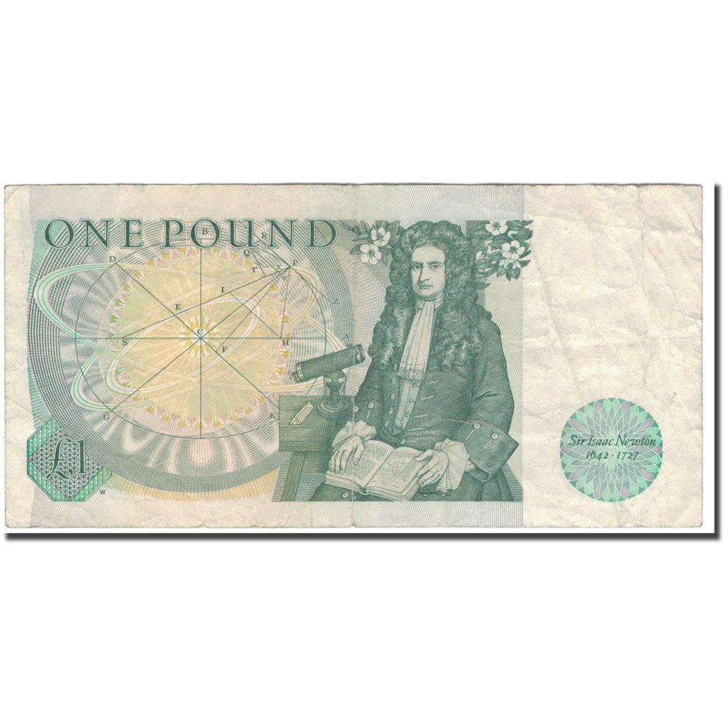 Banknote, Great Britain, 1 Pound, KM:377b, EF(40-45)