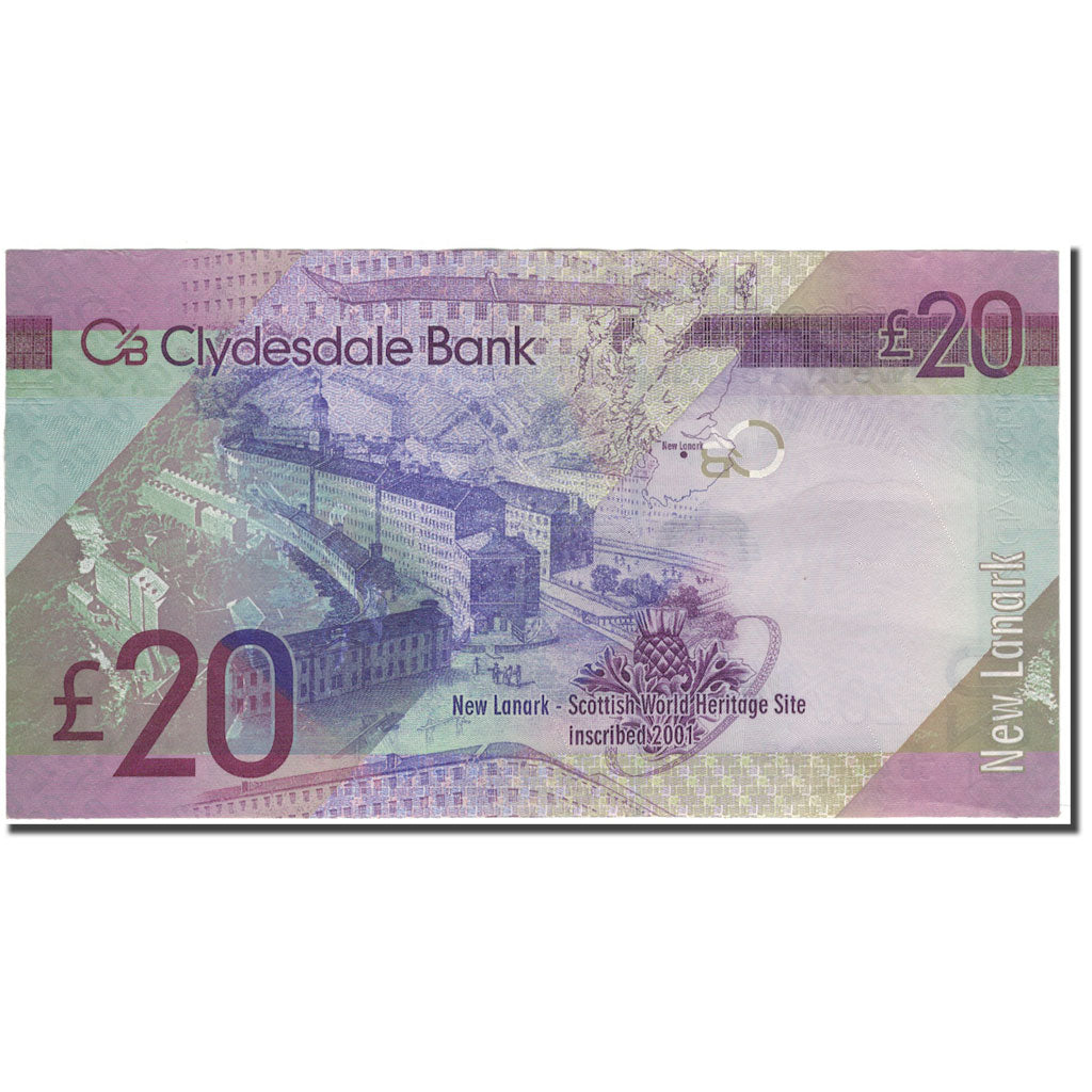 Banknote, Scotland, 20 Pounds, 2009-07-11, KM:229K, AU(55-58)
