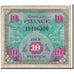 France, 10 Francs, 1944, VG(8-10), Fayette:VF18.01, KM:116a