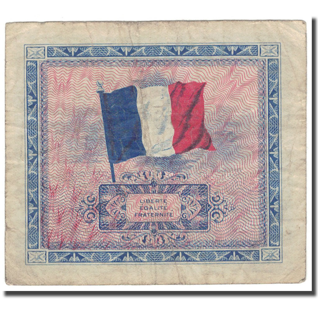 France, 10 Francs, 1944, VG(8-10), Fayette:VF18.01, KM:116a