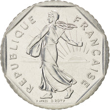 FRANCE, Semeuse, 2 Francs, 1982, KM #942.1, MS(65-70), Nickel, 26.5, Gadoury...