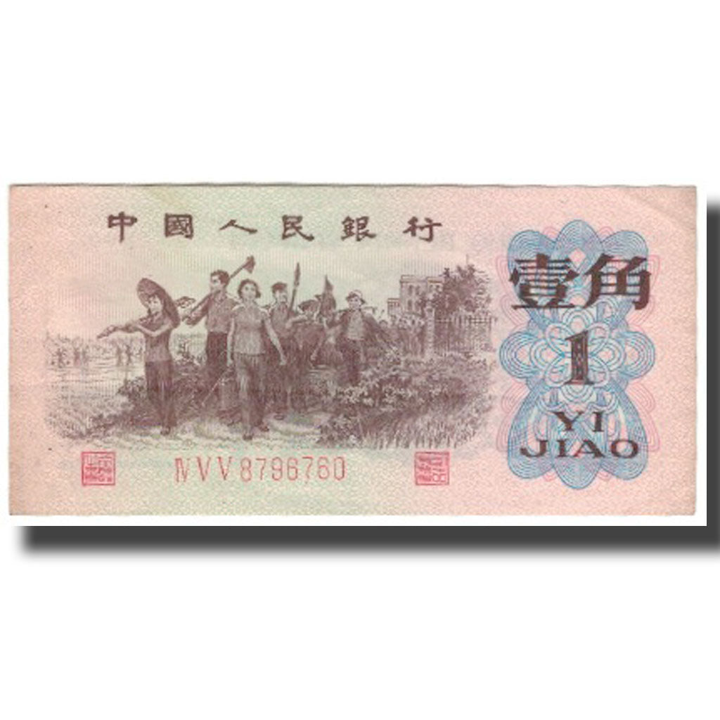 Geldschein, China, 1 Jiao, KM:877a, VZ