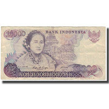 Banknote, Indonesia, 10,000 Rupiah, 1985, KM:126a, VF(30-35)
