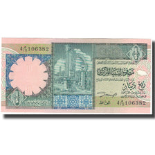 Banknote, Libya, 1/4 Dinar, KM:57b, UNC(65-70)