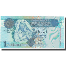 Nota, Líbia, 1 Dinar, KM:59b, UNC(65-70)