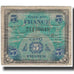 Francia, 5 Francs, Flag/France, 1944, MB, Fayette:VF17.2, KM:115b