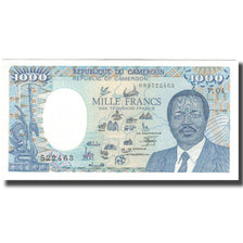 Biljet, Kameroen, 1000 Francs, 1988-01-01, KM:26a, SUP+