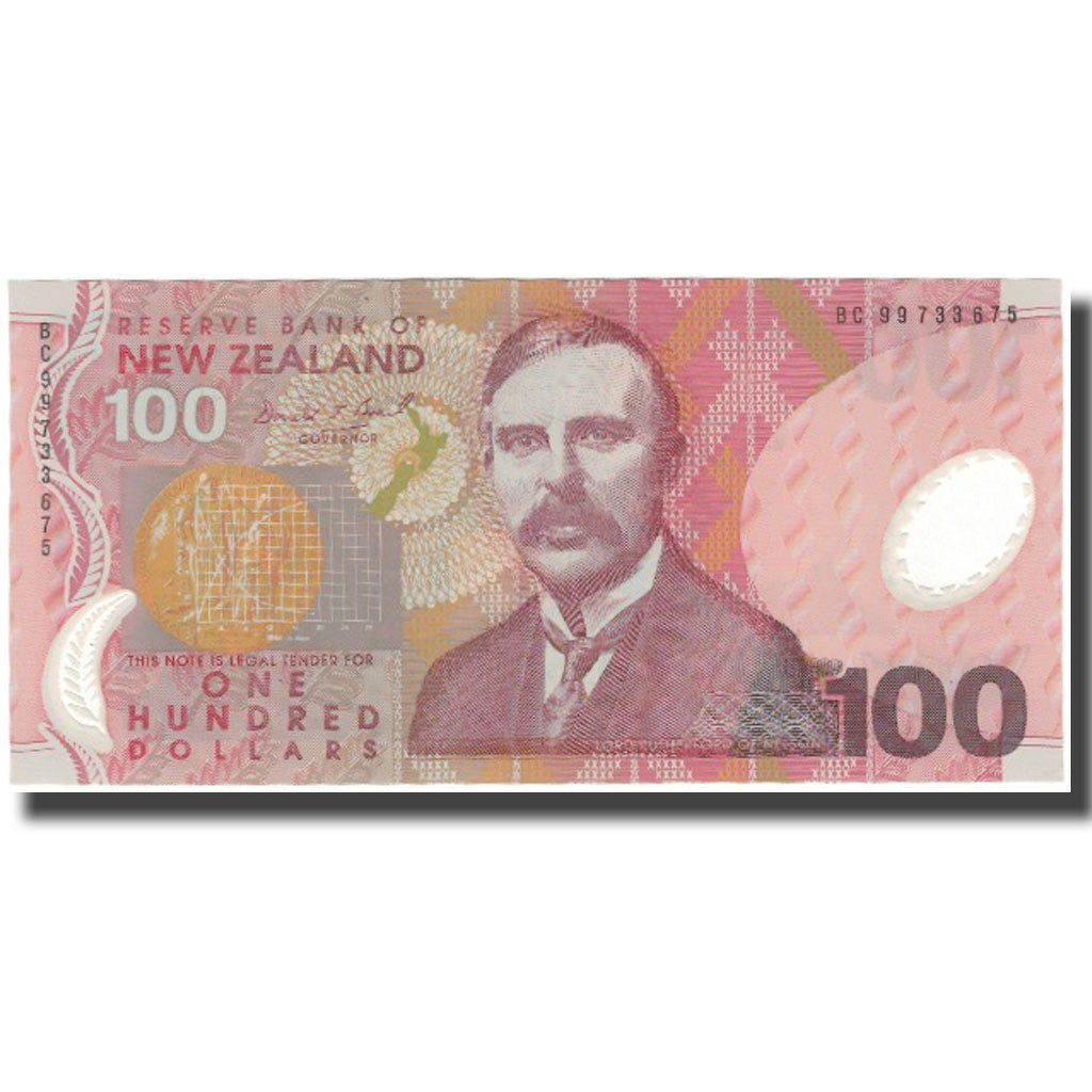 Banconote, Nuova Zelanda, 100 Dollars, KM:189a, FDS