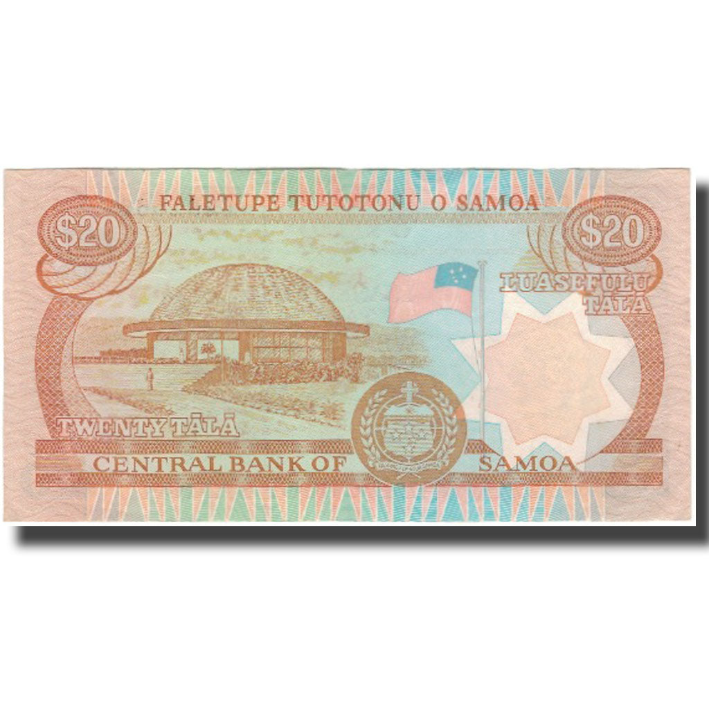 Geldschein, Westsamoa, 20 Tala, KM:28a, SS+