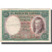Banknote, Spain, 25 Pesetas, 1931-04-25, KM:81, VF(20-25)