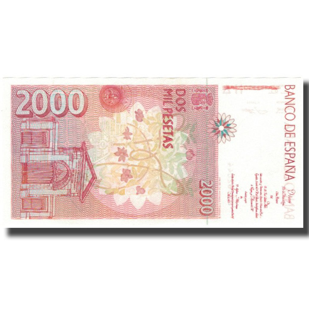 Banknote, Spain, 2000 Pesetas, 1992-04-24, KM:164, UNC(65-70)