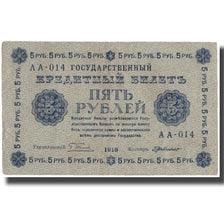 Banknote, Russia, 5 Rubles, 1918, KM:88, EF(40-45)
