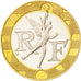 FRANCE, Génie, 10 Francs, 1992, KM #964.2, MS(65-70), Aluminum-Bronze, 23, G...