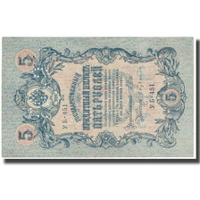 Banknote, Russia, 5 Rubles, 1909, KM:35a, EF(40-45)