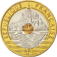 FRANCE, 20 Francs, 2001, KM #1008.2, MS(65-70), Bimetallic, Gadoury #871, 9.00