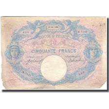 Frankrijk, 50 Francs, Bleu et Rose, 1916-11-17, B, Fayette:14.29, KM:64e