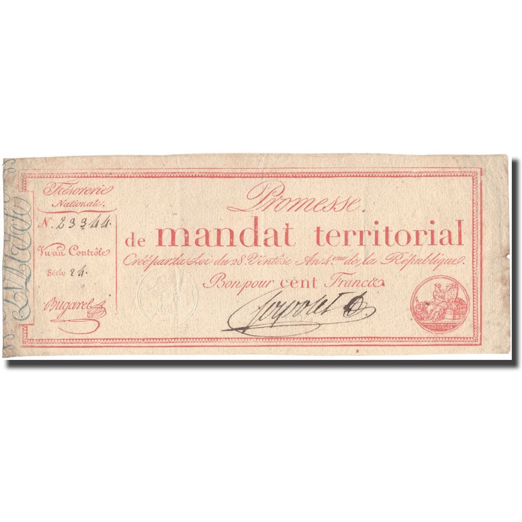 France, 100 Francs, EF(40-45), KM:A84b