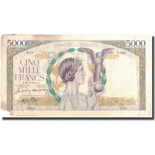 Francia, 5000 Francs, Victoire, 1941-12-26, BC, Fayette:46.31, KM:97c
