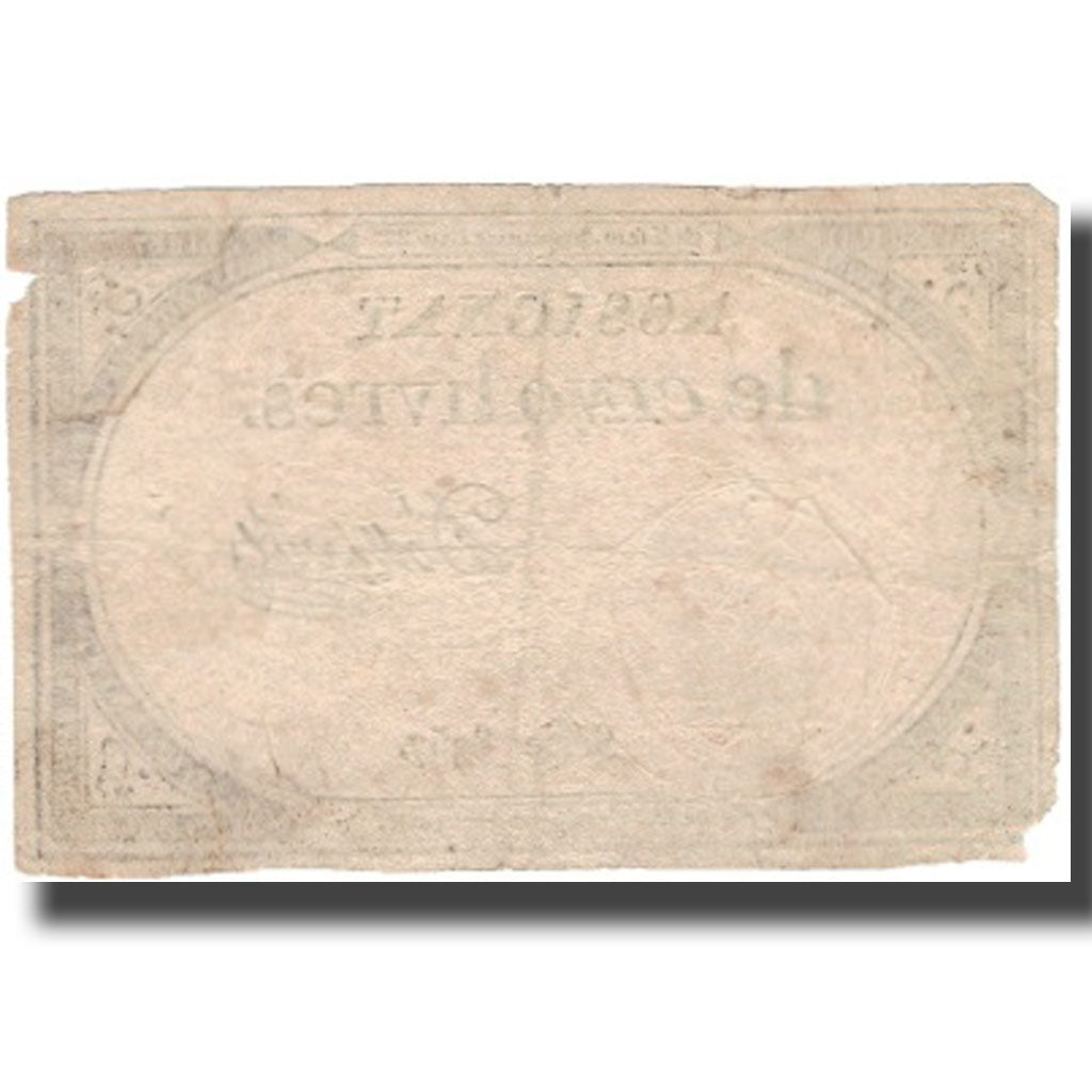 France, 5 Livres, D'Osseville, VF(30-35), KM:A76