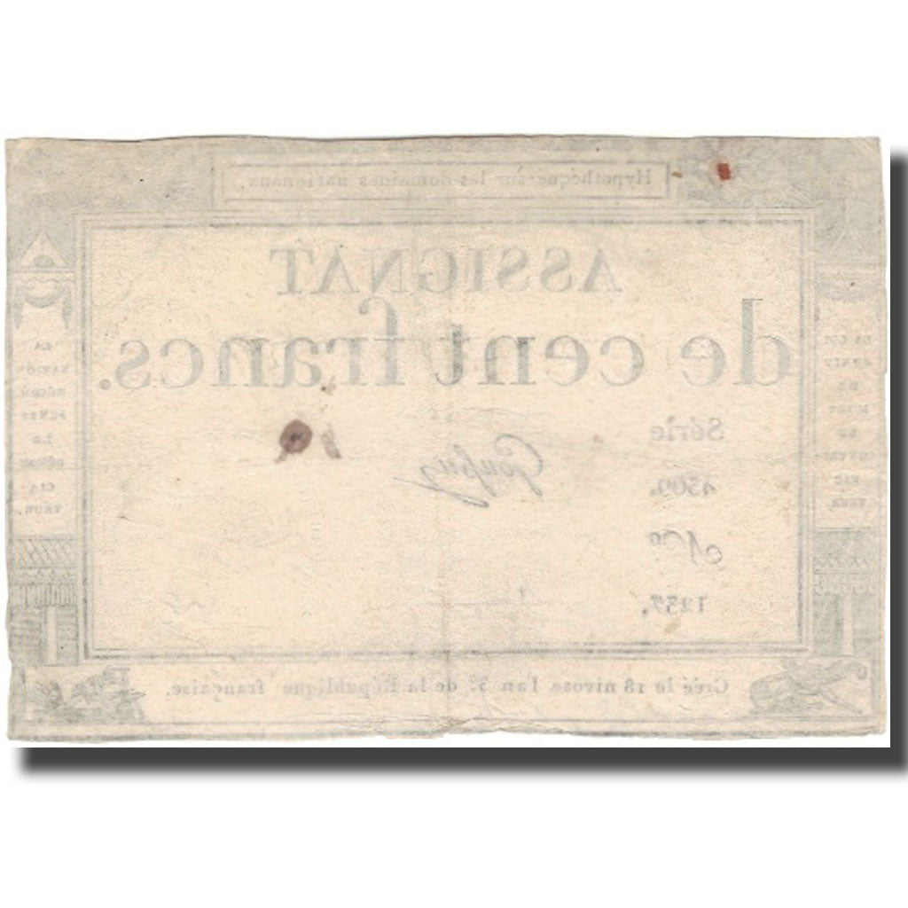 France, 10 Livres, 1792, Taisaud, 1792-10-24, F(12-15), KM:A66a