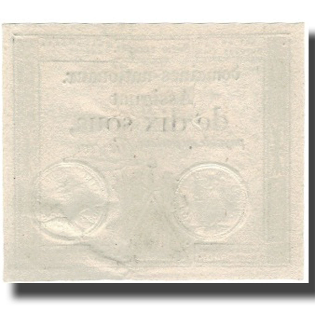 France, 10 Sous, 1792, Guyon, 1792-10-24, UNC(60-62), KM:A64a